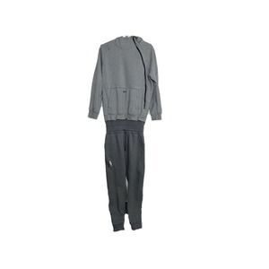 Tuxy Suit TUXY.CO One Piece Sweatsuit Grey/Charcoal Size XXL 2XL